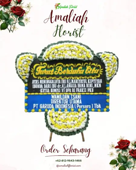 Papan Bunga Duka Barepan